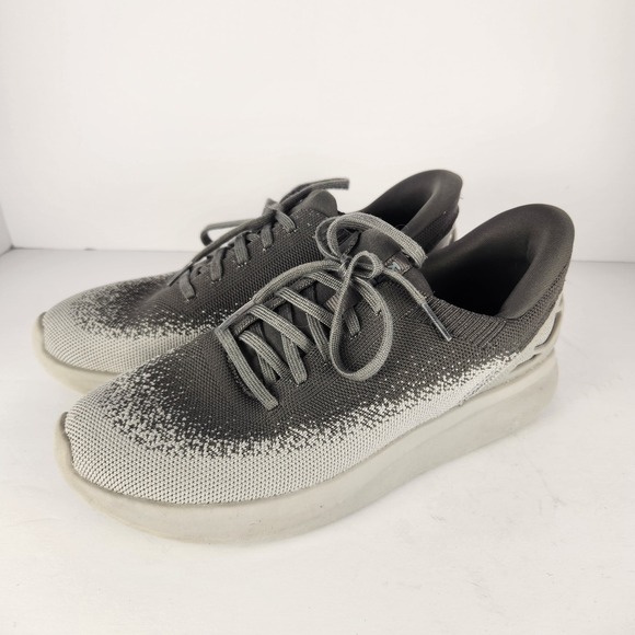 Kizik Shoes - Kizik Lima Kids Lace-up Comfortable Sporty Tennis Shoes Gray Size 5Y